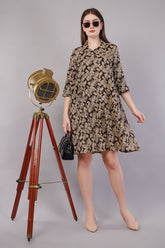 Women Printed Fit & Flare Dress