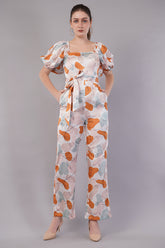 Women’s Floral Printed Jumpsuit