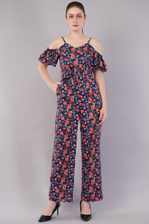 Women Night Jumpsuit Set