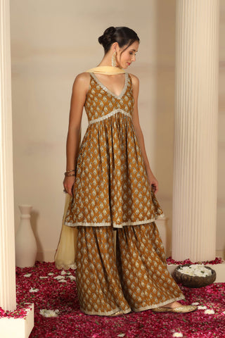 Women’s Cotton Kurta Set with Dupatta