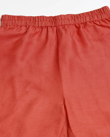 Women’s Blue Printed Anarkali Kurta Set with Pants & Dupatta