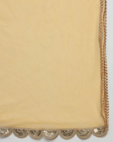 Women’s Cotton Kurta Set with Dupatta