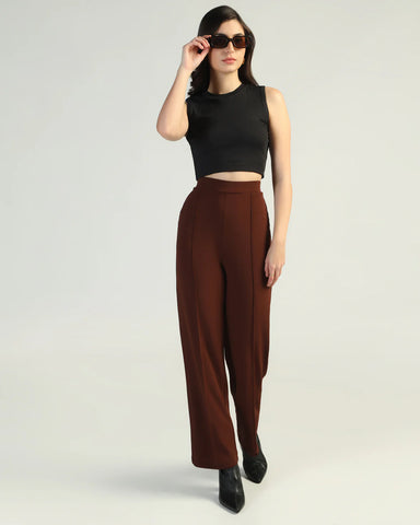 Women Straight Fit Pleated Cargo Pants