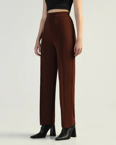 Women Straight Fit Pleated Cargo Pants