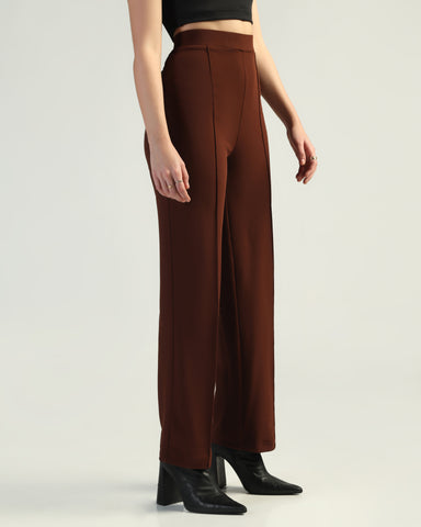 Women Straight Fit Pleated Cargo Pants