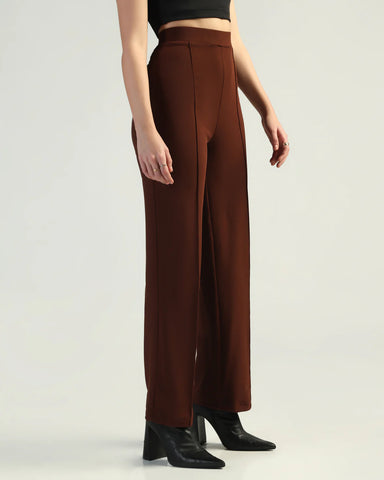 Women Straight Fit Pleated Cargo Pants