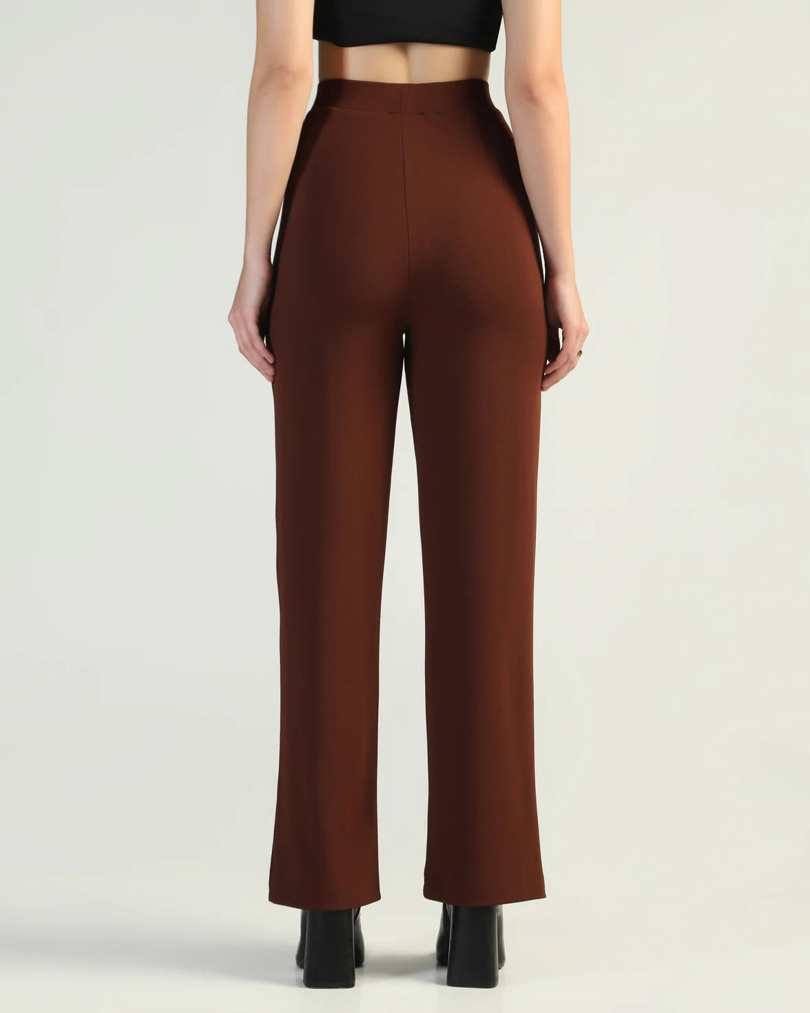 Women Straight Fit Pleated Cargo Pants