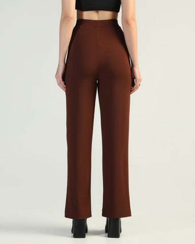 Women Straight Fit Pleated Cargo Pants
