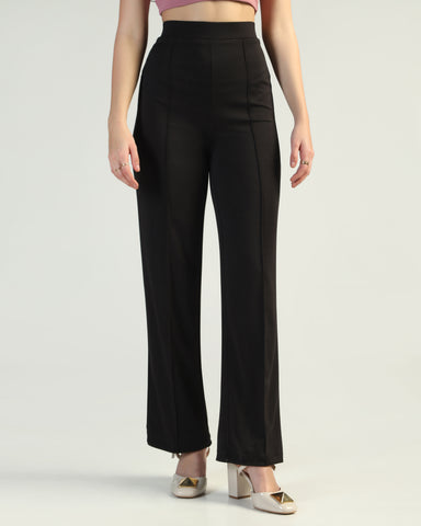 Women Straight Fit Pleated Cargo Pants