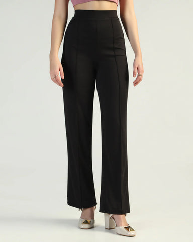 Women Straight Fit Pleated Cargo Pants
