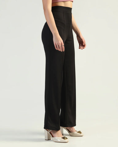 Women Straight Fit Pleated Cargo Pants