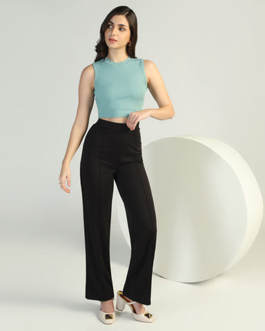 Stretchable Round Neck Tank Top