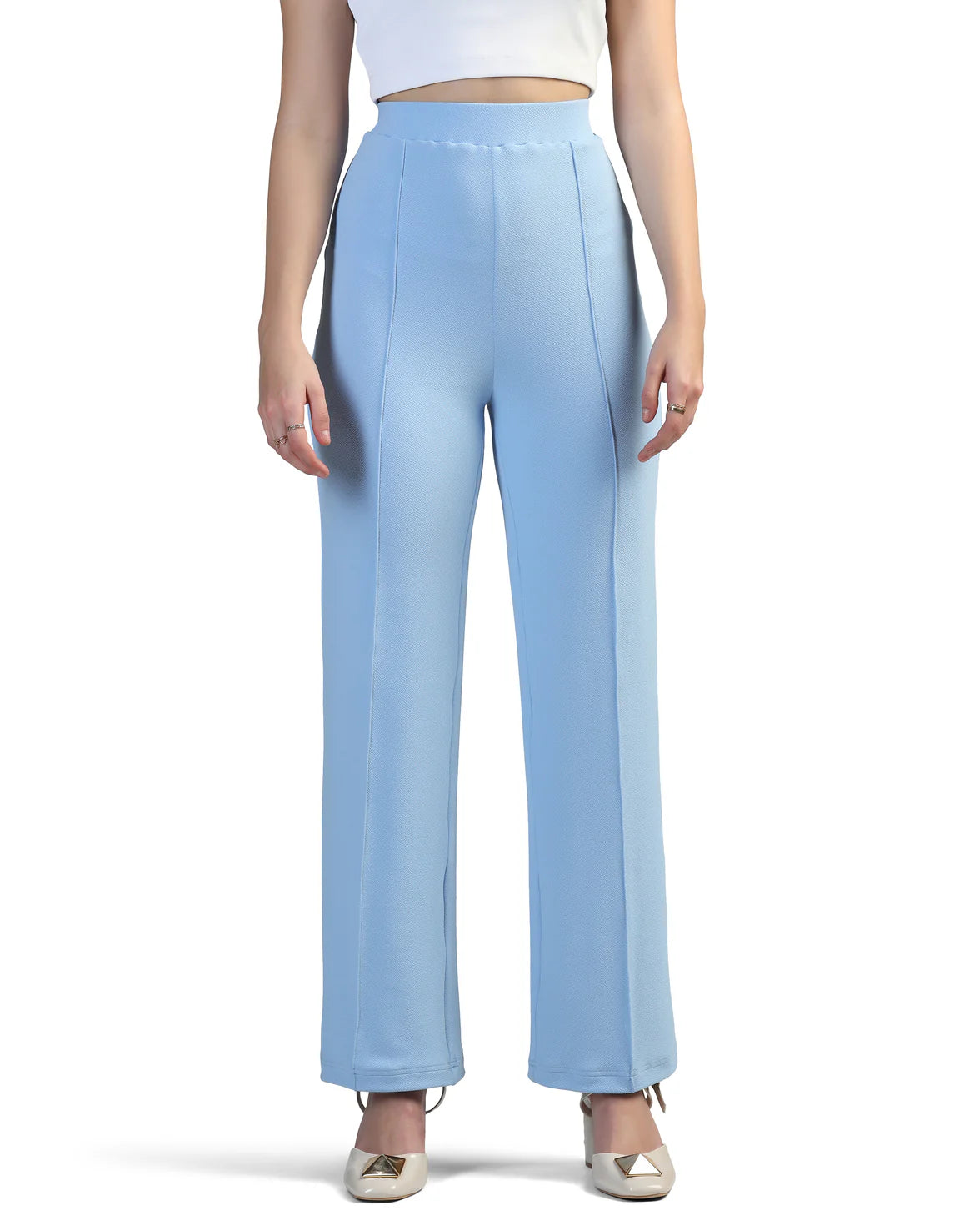 Women Straight Fit Pleated Cargo Pants