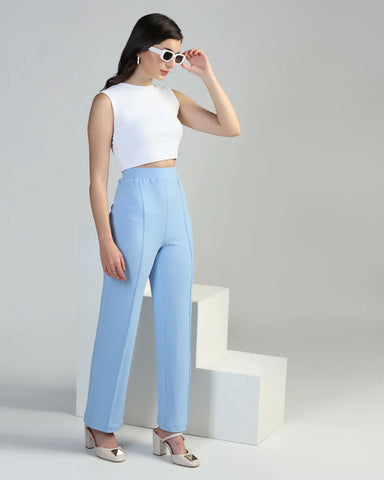 Women Straight Fit Pleated Cargo Pants