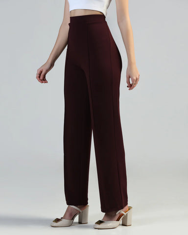 Women Straight Fit Pleated Cargo Pants