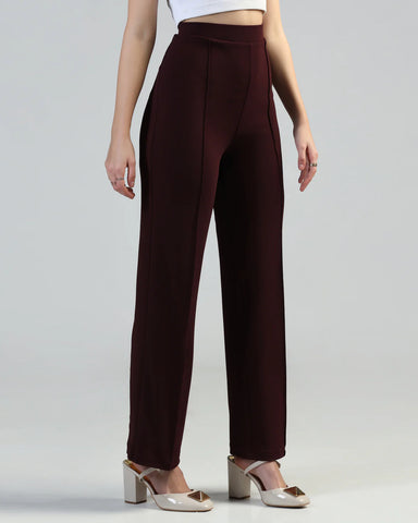 Women Straight Fit Pleated Cargo Pants