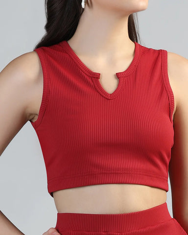 Boat-Neck Top with Palazzos Set