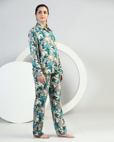 Women Viscose Rayon Kurta Palazzo Set