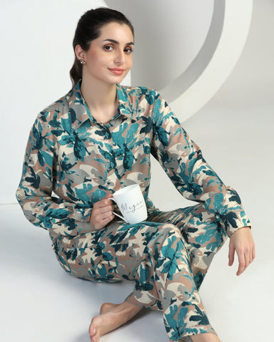 Women Viscose Rayon Kurta Palazzo Set