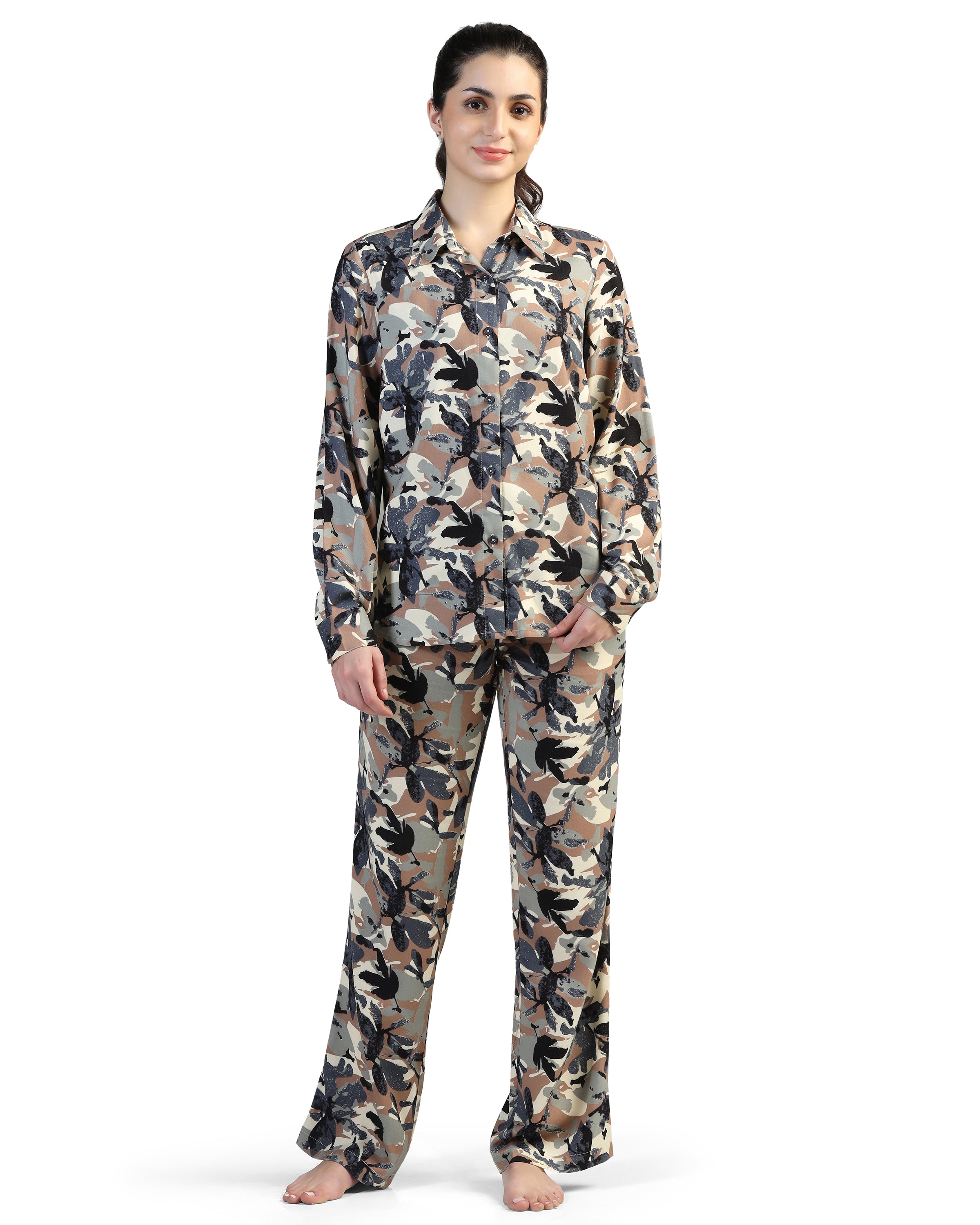Women Viscose Rayon Kurta Palazzo Set