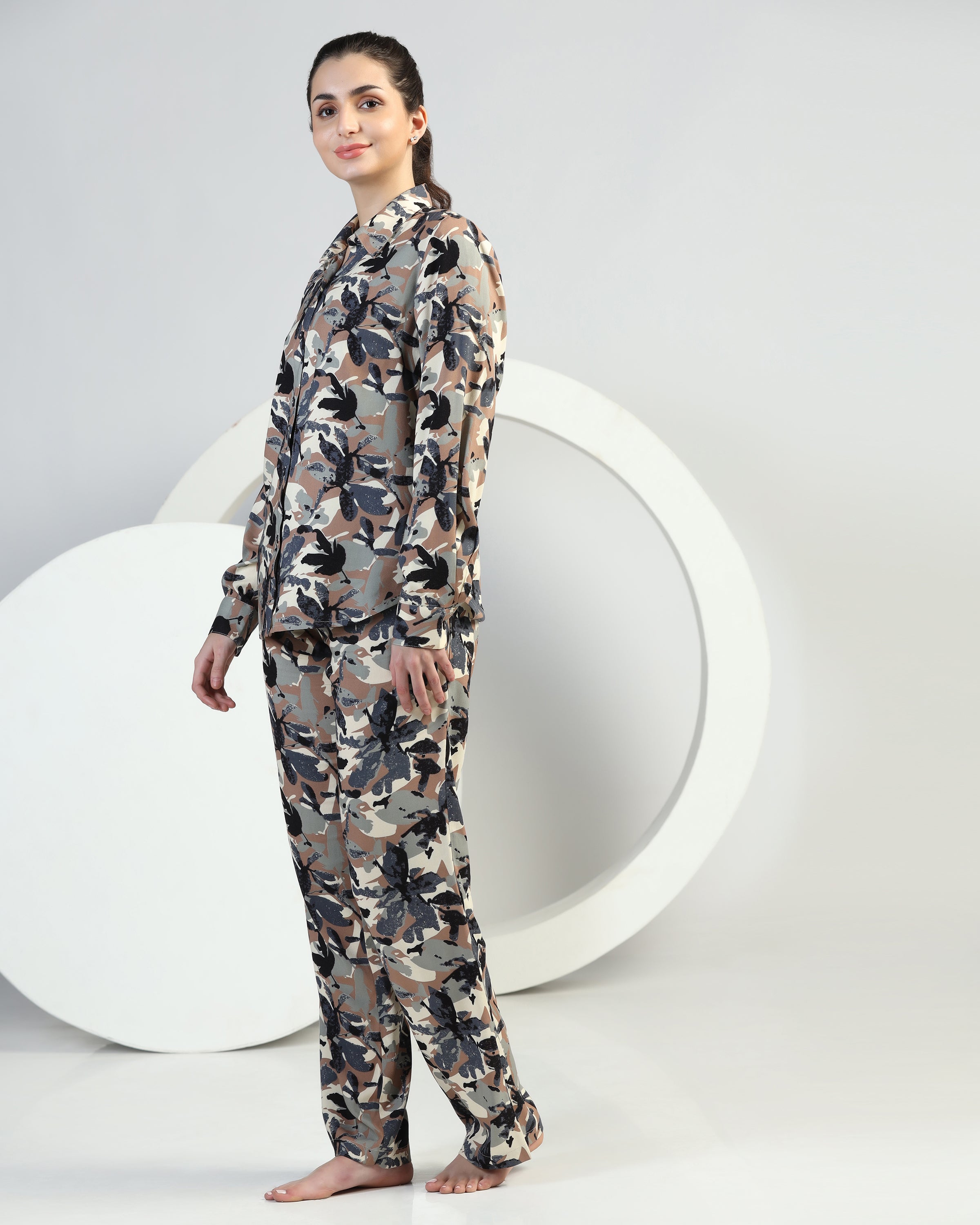Women Viscose Rayon Kurta Palazzo Set