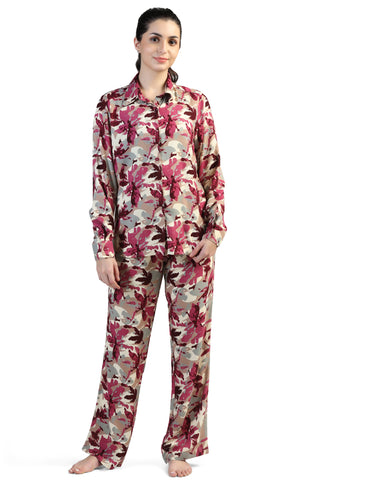 Women Viscose Rayon Kurta Palazzo Set
