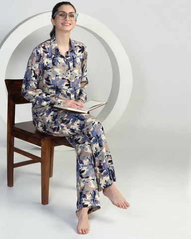Women Viscose Rayon Kurta Palazzo Set