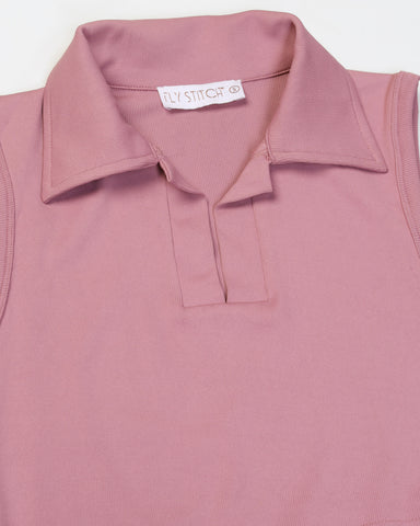 Women’s Sleeveless Ribbed Crop Top