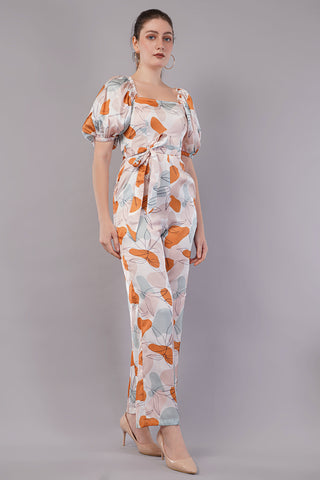 Women’s Floral Printed Jumpsuit