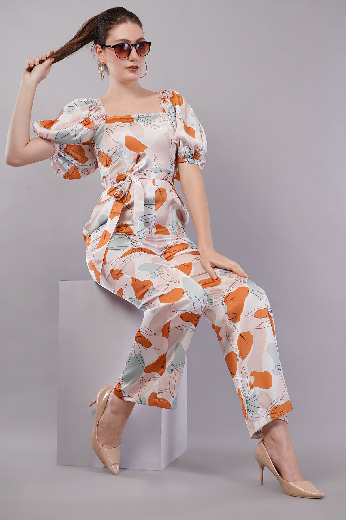 Women’s Floral Printed Jumpsuit