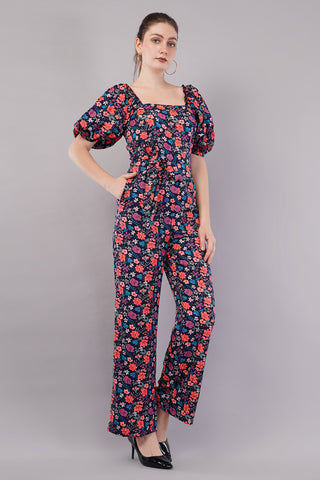Women Floral Printed Jumpsuit