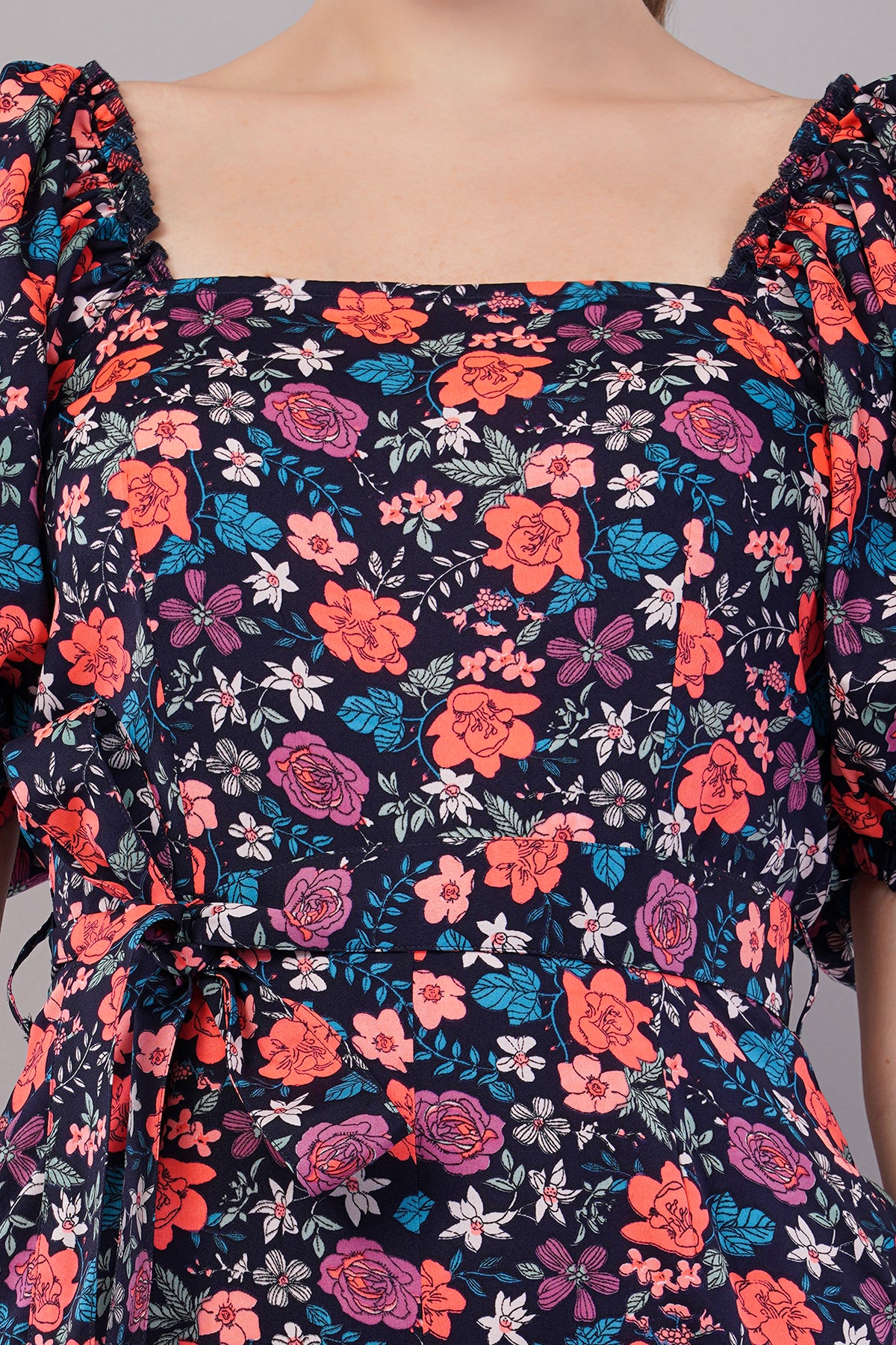 Women Floral Printed Jumpsuit