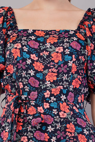 Women Floral Printed Jumpsuit