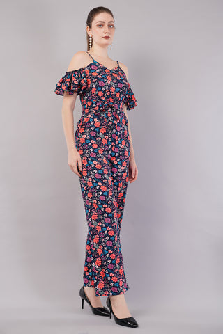 Women Night Jumpsuit Set