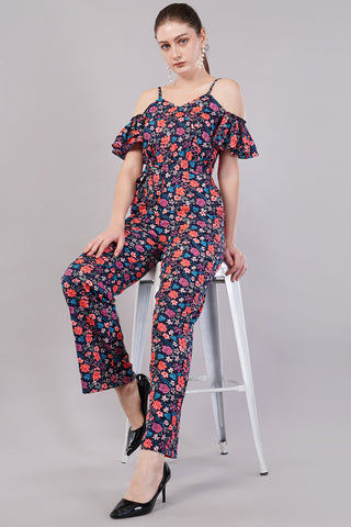 Women Night Jumpsuit Set
