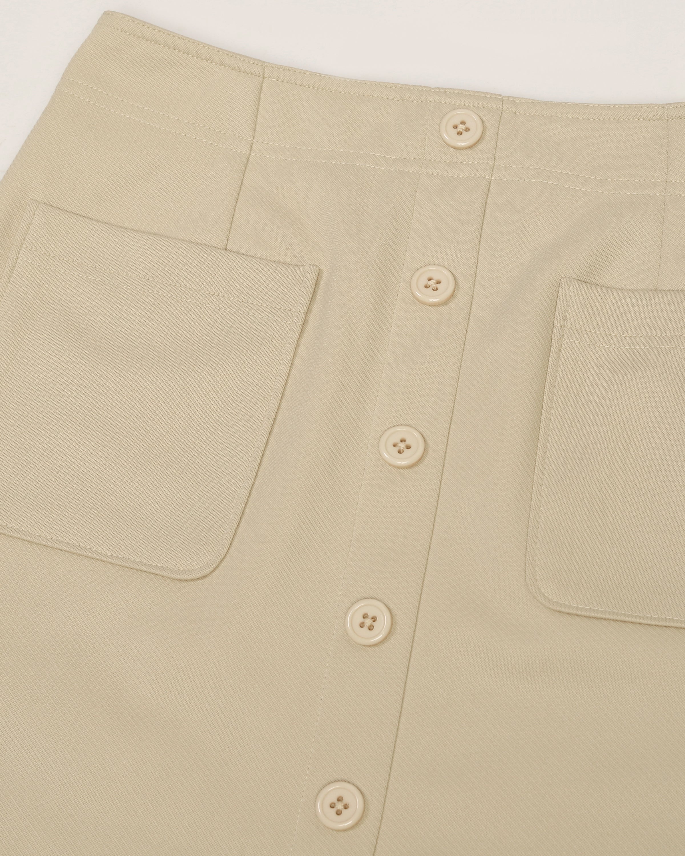 Women Solid A-Line Mini Skirt