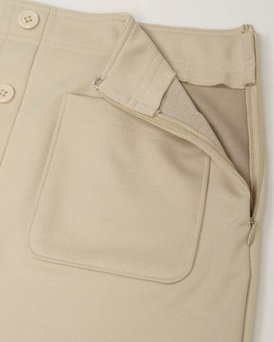 Women Solid A-Line Mini Skirt