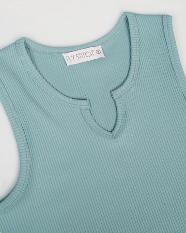 Boat-Neck Top with Palazzos Set