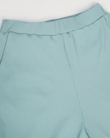 Boat-Neck Top with Palazzos Set